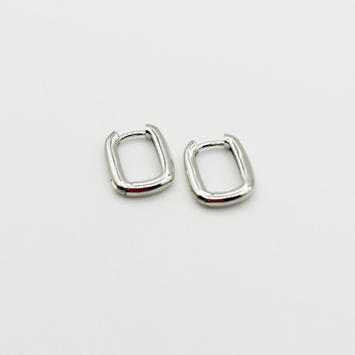 SICI - Huggies para mujer de plata en color plateado - PL-A13