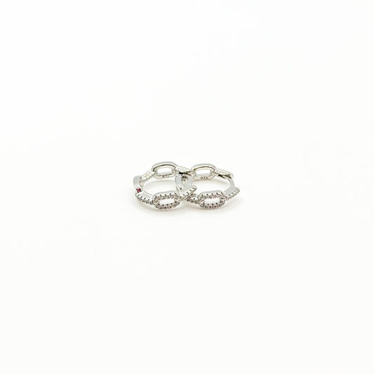 SICI - Huggies para mujer de plata  s925 con baño en chapa de oro color dorado y plateado - PL-A15